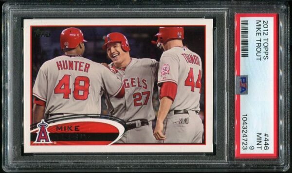 2012 Topps #446 Mike Trout PSA 9 (104324723)