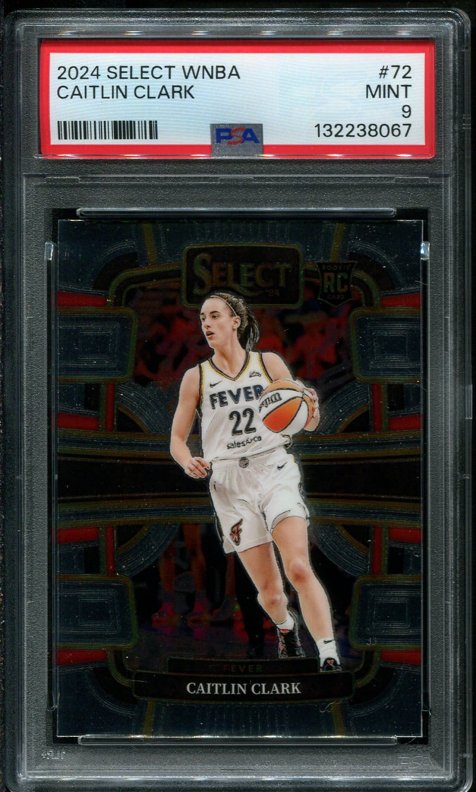 2024 Select WNBA #72 Caitlin Clark RC PSA 9 (132238067) - All Star