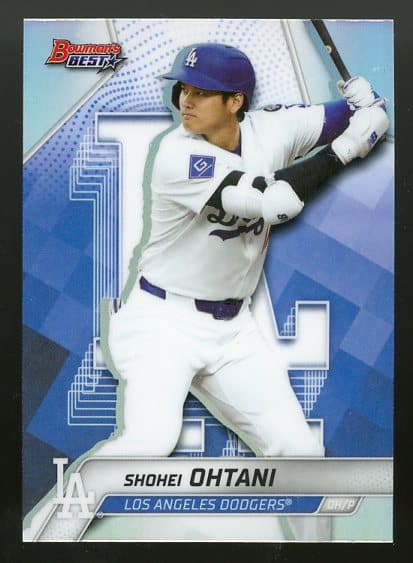 2025 Bowman's Best #46 Shohei Ohtani Refractor baseball card - NM or better!