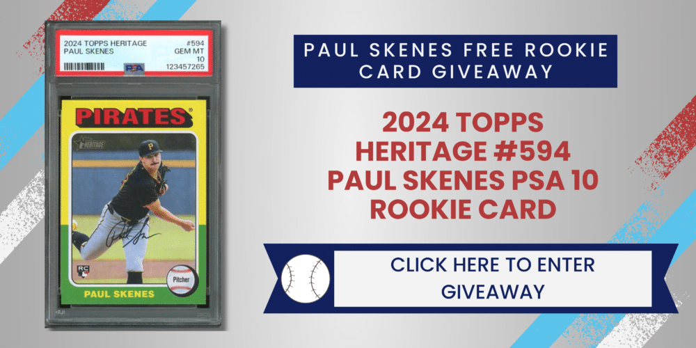 Paul Skenes Rookie Card Giveaway