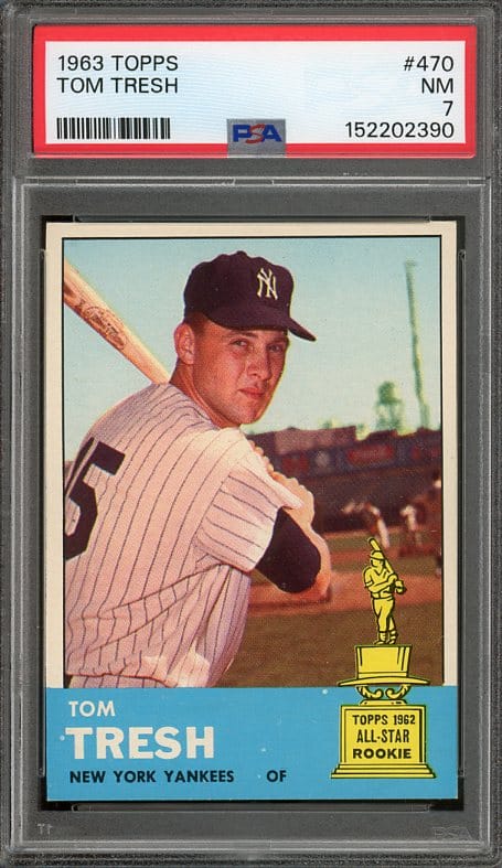 1963 Topps #470 Tom Tresh PSA 7 (152202390) - All Star Cards Inc